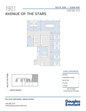 1901 Avenue of the Stars, Los Angeles, CA for rent Floor Plan- Image 1 of 1