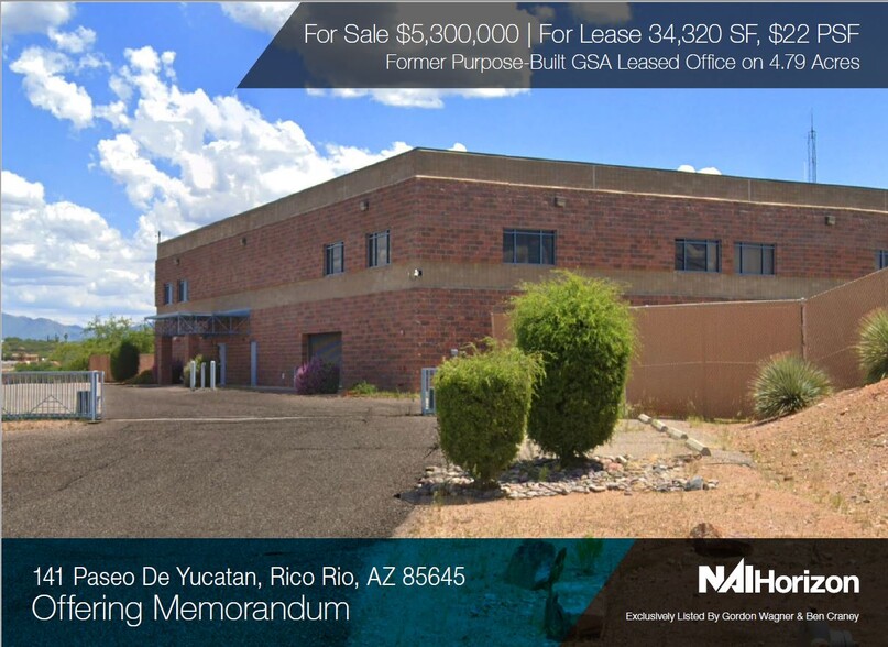 141 Paseo de Yucatan, Rio Rico, AZ for sale - Building Photo - Image 1 of 1