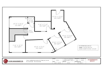 210 Centrum Blvd, Ottawa, ON for rent Site Plan- Image 1 of 1