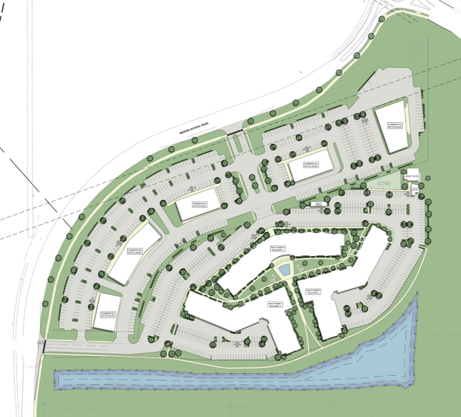 141st & Brooks school, Noblesville, IN for rent - Site Plan - Image 2 of 3