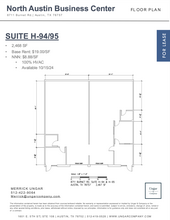 8711 Burnet Rd, Austin, TX for rent Floor Plan- Image 1 of 1