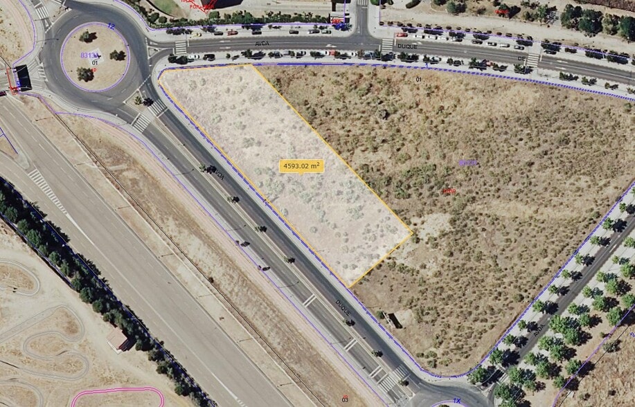 Avenida Duque de Ahumada, s/n, Mérida, Badajoz for sale - Floor Plan - Image 1 of 4