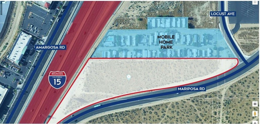 Mariposa Road and Locust Avenue, Victorville, CA for sale - Building Photo - Image 1 of 3