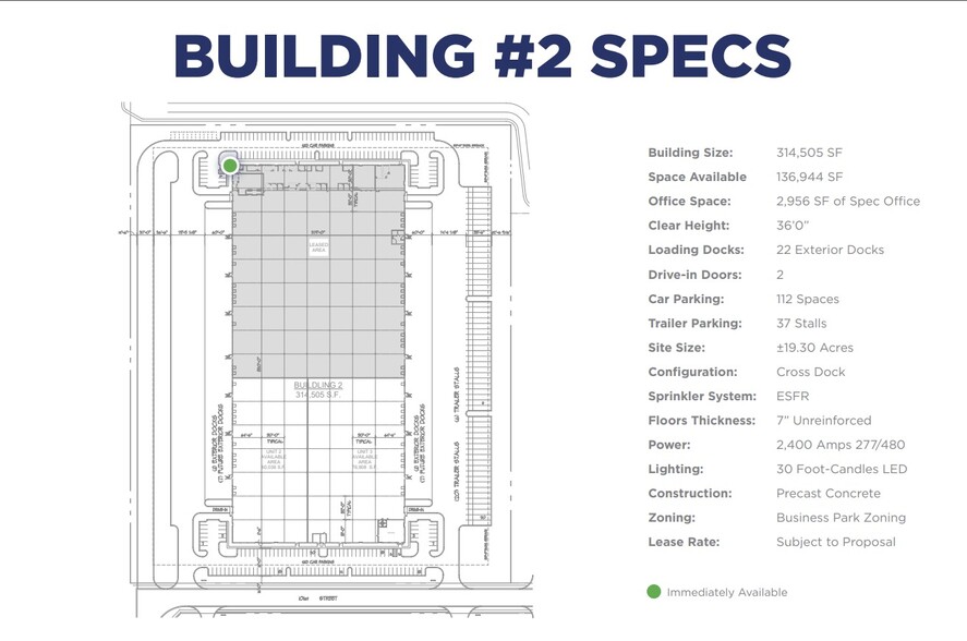 I-94 & Hwy 165, Kenosha, WI for rent - Floor Plan - Image 2 of 2