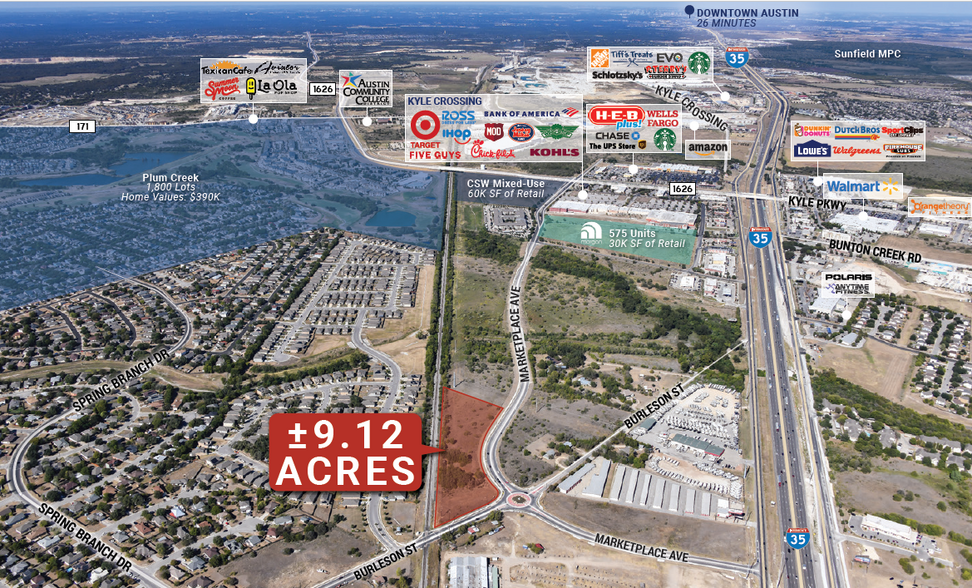 Marketplace Ave, Kyle, TX for sale - Primary Photo - Image 1 of 3