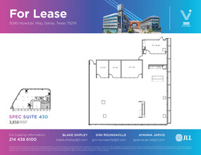 3030 Nowitzki Way, Dallas, TX for rent Floor Plan- Image 1 of 17