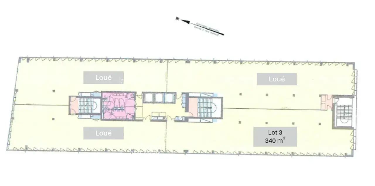 Office in Lyon to rent Floor Plan- Image 1 of 26