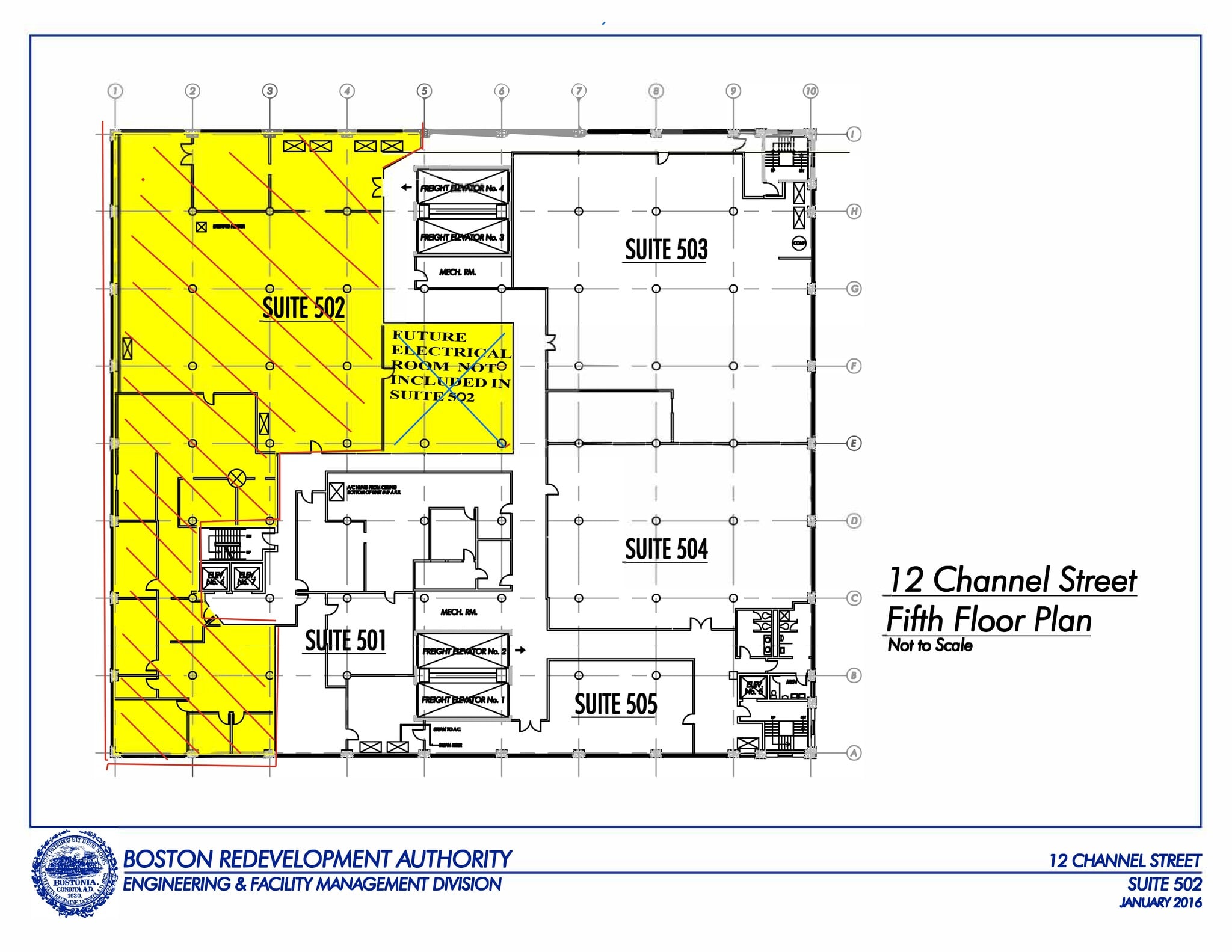 12 Channel St, Boston, MA to rent Site Plan- Image 1 of 1
