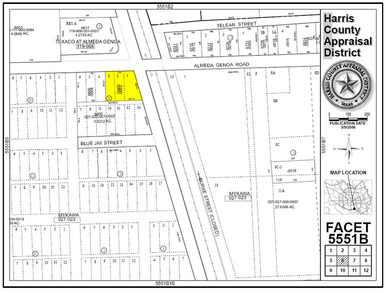 10900 Mykawa Rd, Houston, TX for rent - Plat Map - Image 2 of 18