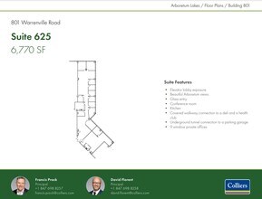 801 Warrenville Rd, Lisle, IL for rent Floor Plan- Image 1 of 2