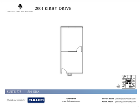 2001 Kirby Dr, Houston, TX for rent Floor Plan- Image 1 of 1