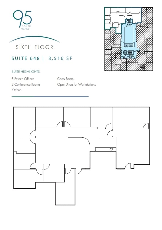 95 S Market St, San Jose, CA to rent Floor Plan- Image 1 of 1