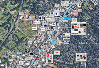 216 Iverson Way, Charlotte, NC - aerial  map view