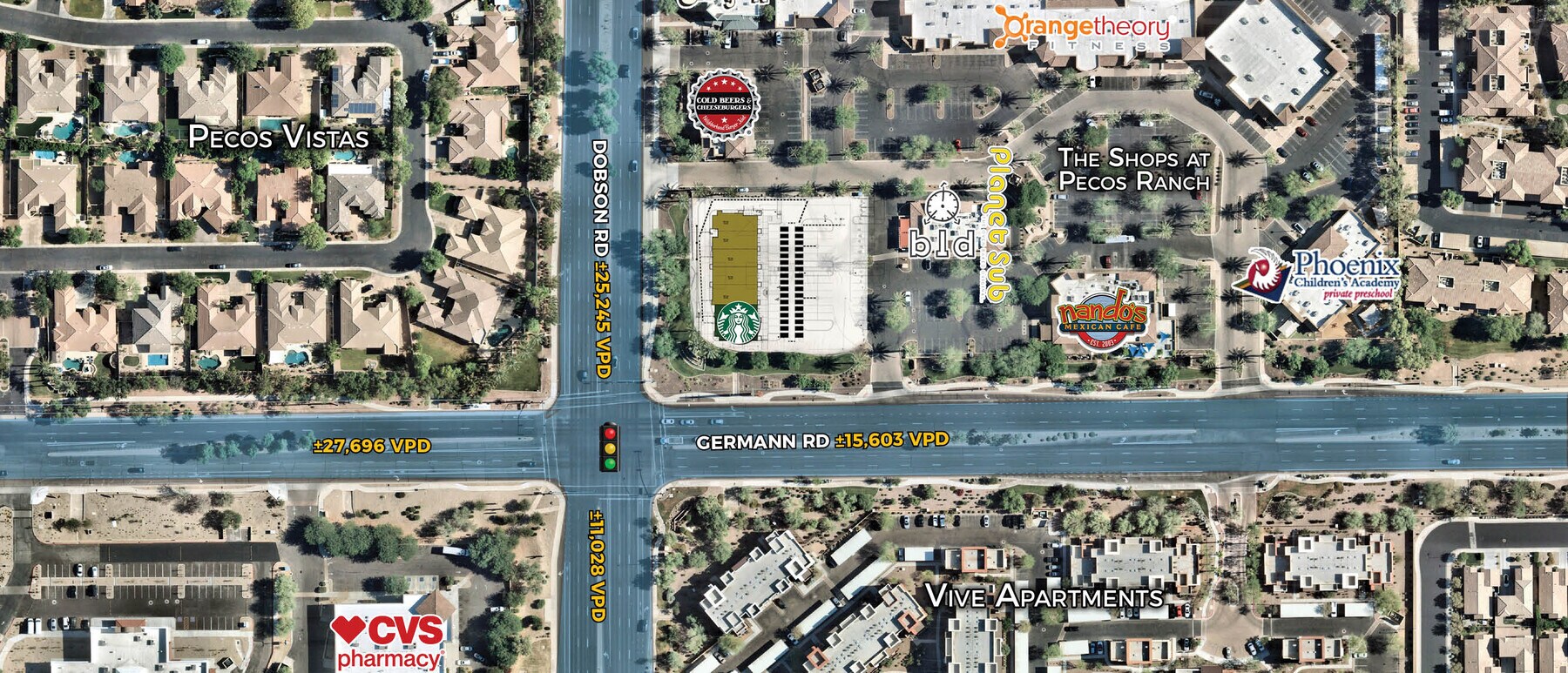 NEC Dobson Rd & Germann Rd, Chandler 85286 Pecos Ranch Shop UK