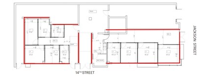 1401 Jackson St, Oakland, CA for rent Site Plan- Image 2 of 2