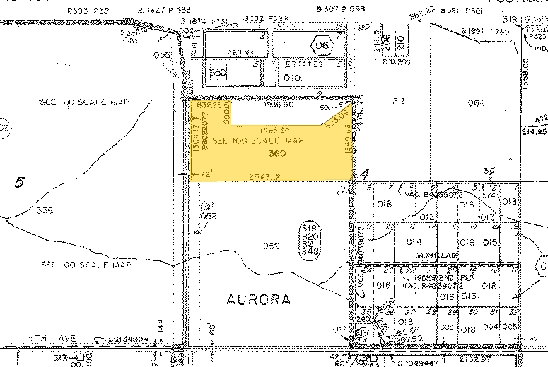 26500 E 10th Ave, Aurora, CO for sale - Plat Map - Image 2 of 2