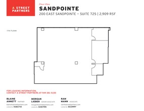 200 E Sandpointe Ave, Santa Ana, CA for rent Site Plan- Image 1 of 1