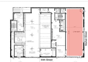 4400 Market St, Philadelphia, PA to rent Floor Plan- Image 1 of 2