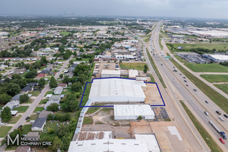 6401-6409 S I 35 Service Rd, Oklahoma City, OK - AERIAL  map view