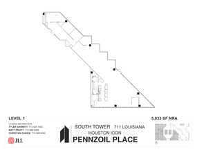 711 Louisiana St, Houston, TX for rent Floor Plan- Image 1 of 2