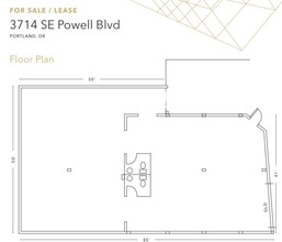 3714 SE Powell Blvd, Portland, OR for rent Floor Plan- Image 1 of 1