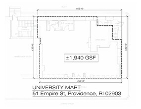 51 Empire St, Providence, RI for rent Site Plan- Image 1 of 1