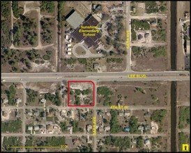 3507 Lee Blvd, Lehigh Acres, FL - aerial  map view