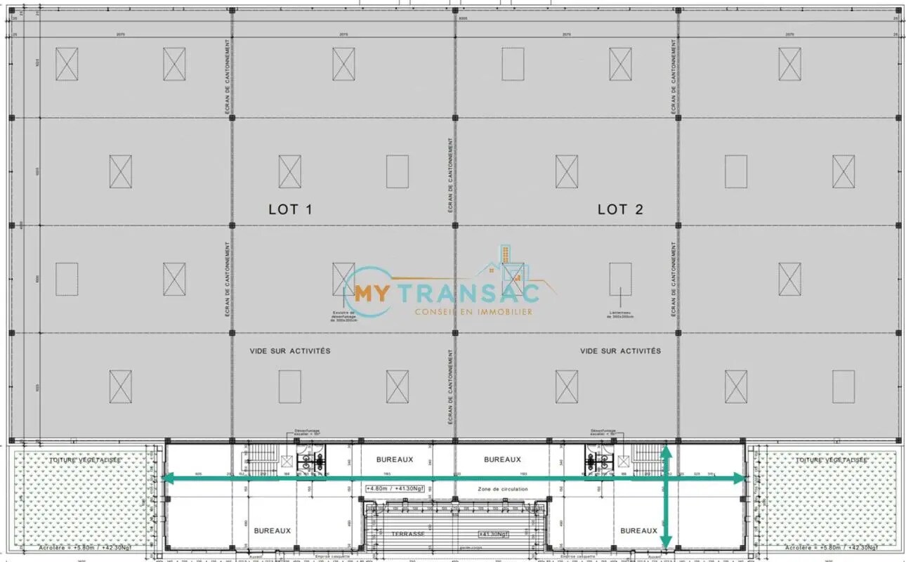 Light Industrial in Sucy-en-Brie to rent Floor Plan- Image 1 of 4