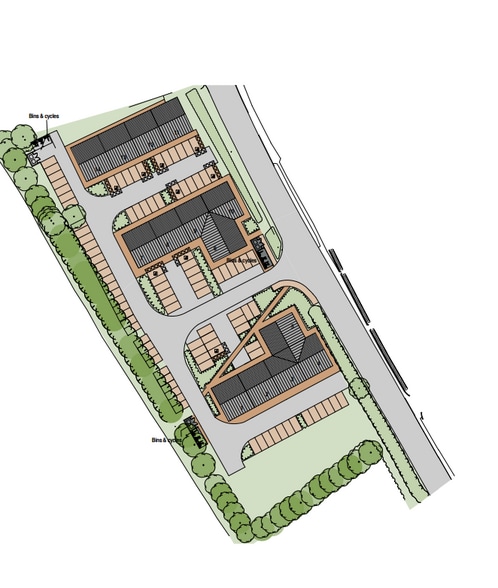 Old Ipswich Rd, Ipswich to rent - Site Plan - Image 2 of 2