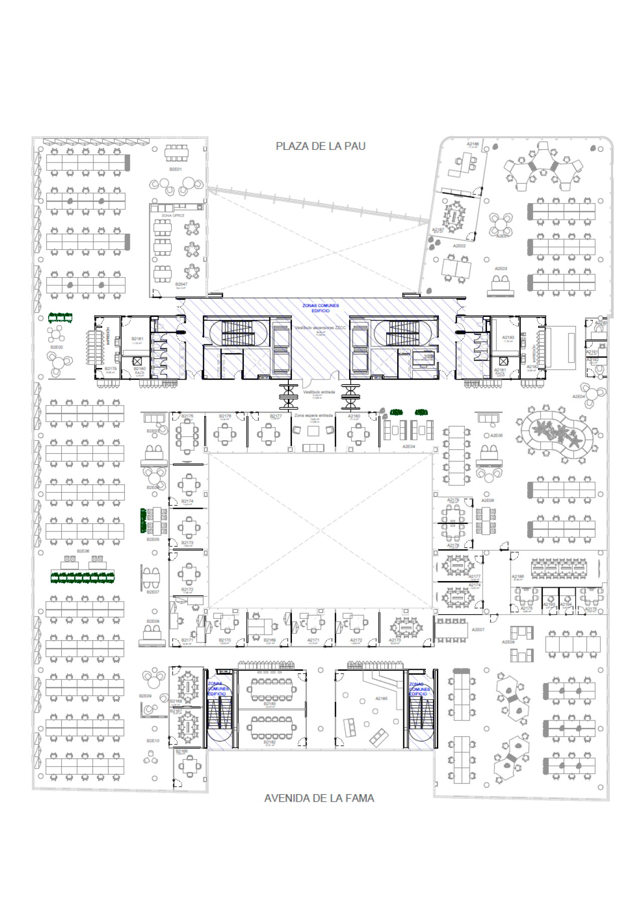 Office in Avinguda del Maresme, 33, Cornellà de Llobregat to rent Typical Floor Plan- Image 1 of 1