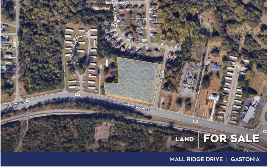 Mall Ridge Rd, Gastonia, NC for sale - Building Photo - Image 1 of 5