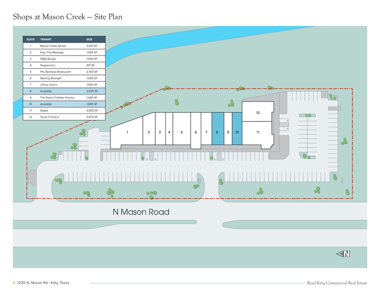 1230 N Mason Rd, Katy, TX for rent - Site Plan - Image 1 of 3