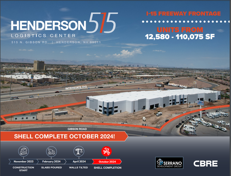 515 N Gibson Rd, Henderson, NV for rent - Building Photo - Image 1 of 6