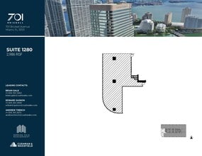 701 Brickell Ave, Miami, FL to rent Floor Plan- Image 1 of 1