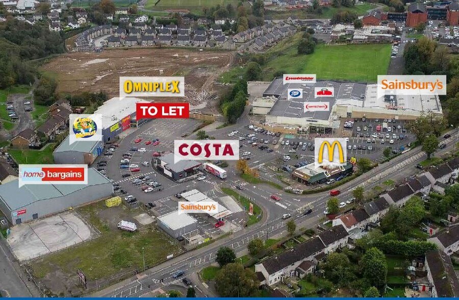 Oaks Rd, Dungannon to rent - Aerial - Image 2 of 3