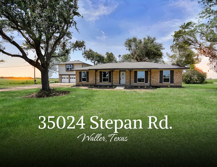 25024 Stepan rd, Waller, TX for sale - Primary Photo - Image 1 of 46