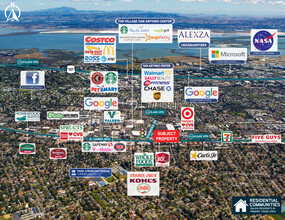 2490-2496 W El Camino Real, Mountain View, CA - aerial  map view - Image1