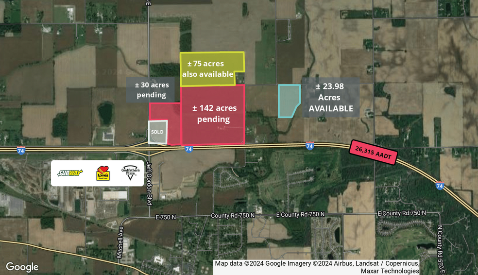 0 County Road 850 N., Pittsboro, IN for sale - Building Photo - Image 1 of 1