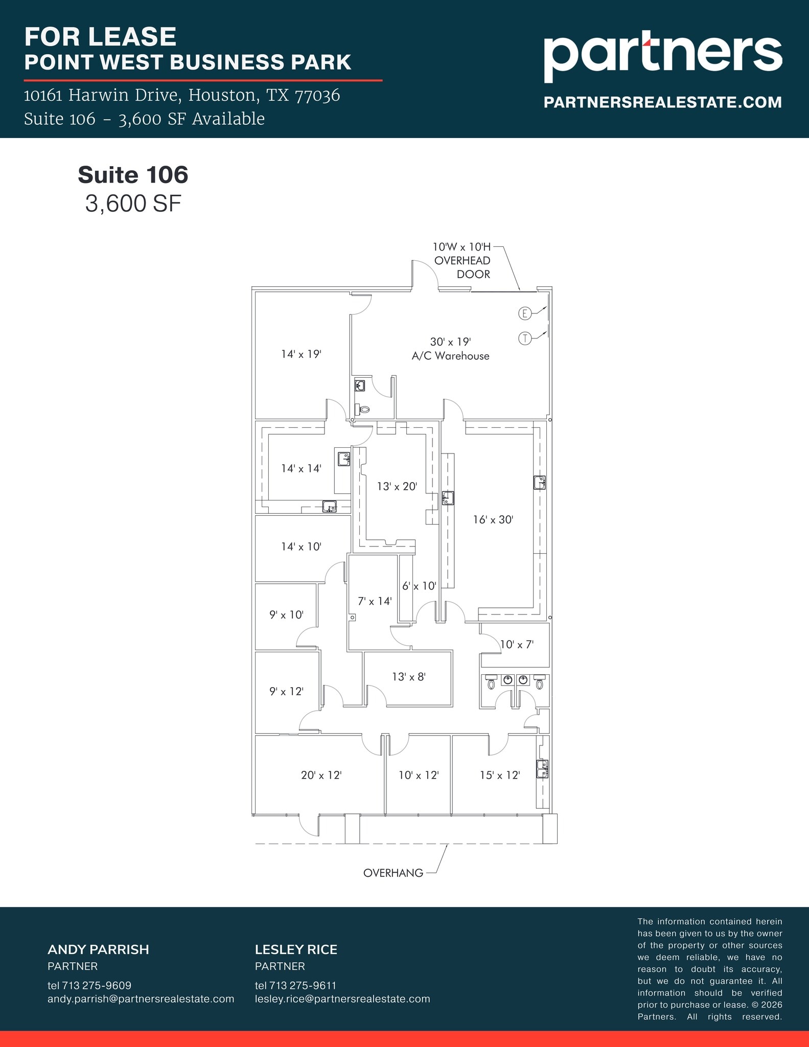 10161-10175 Harwin Dr, Houston, TX to rent Site Plan- Image 1 of 1