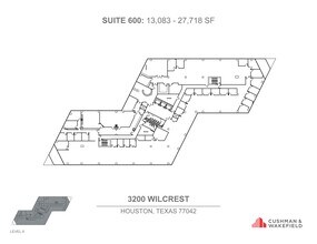 3200 Wilcrest Dr, Houston, TX for rent Floor Plan- Image 1 of 1