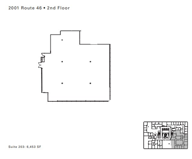 2001 Route 46, Parsippany, NJ for rent Floor Plan- Image 1 of 1