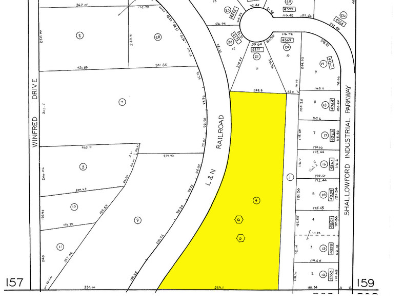 1135 Shallowford Rd, Marietta, GA for rent - Plat Map - Image 2 of 7