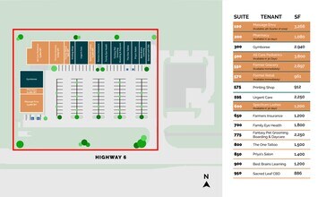 5201 Hwy 6, Missouri City, TX to rent Site Plan- Image 1 of 1