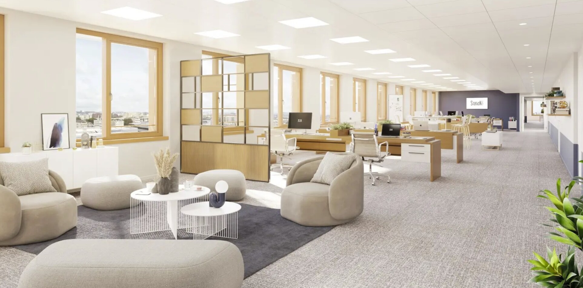 Office in Montigny-le-Bretonneux to rent Interior Photo- Image 1 of 2