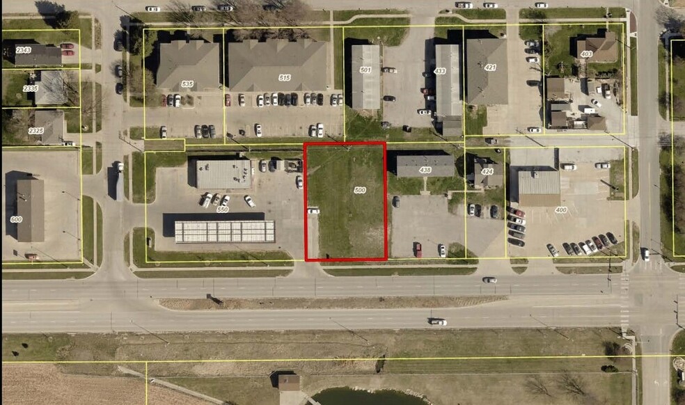 500 W Cornhusker Hwy, Lincoln, NE for sale - Aerial - Image 1 of 1