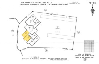 3439 Brookside Rd, Stockton, CA for sale Plat Map- Image 1 of 1