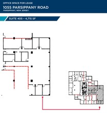 1055 Parsippany Blvd, Parsippany, NJ for rent Floor Plan- Image 1 of 4