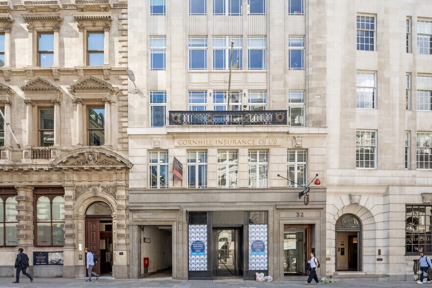 31-32 Cornhill, London to rent - Building Photo - Image 2 of 2