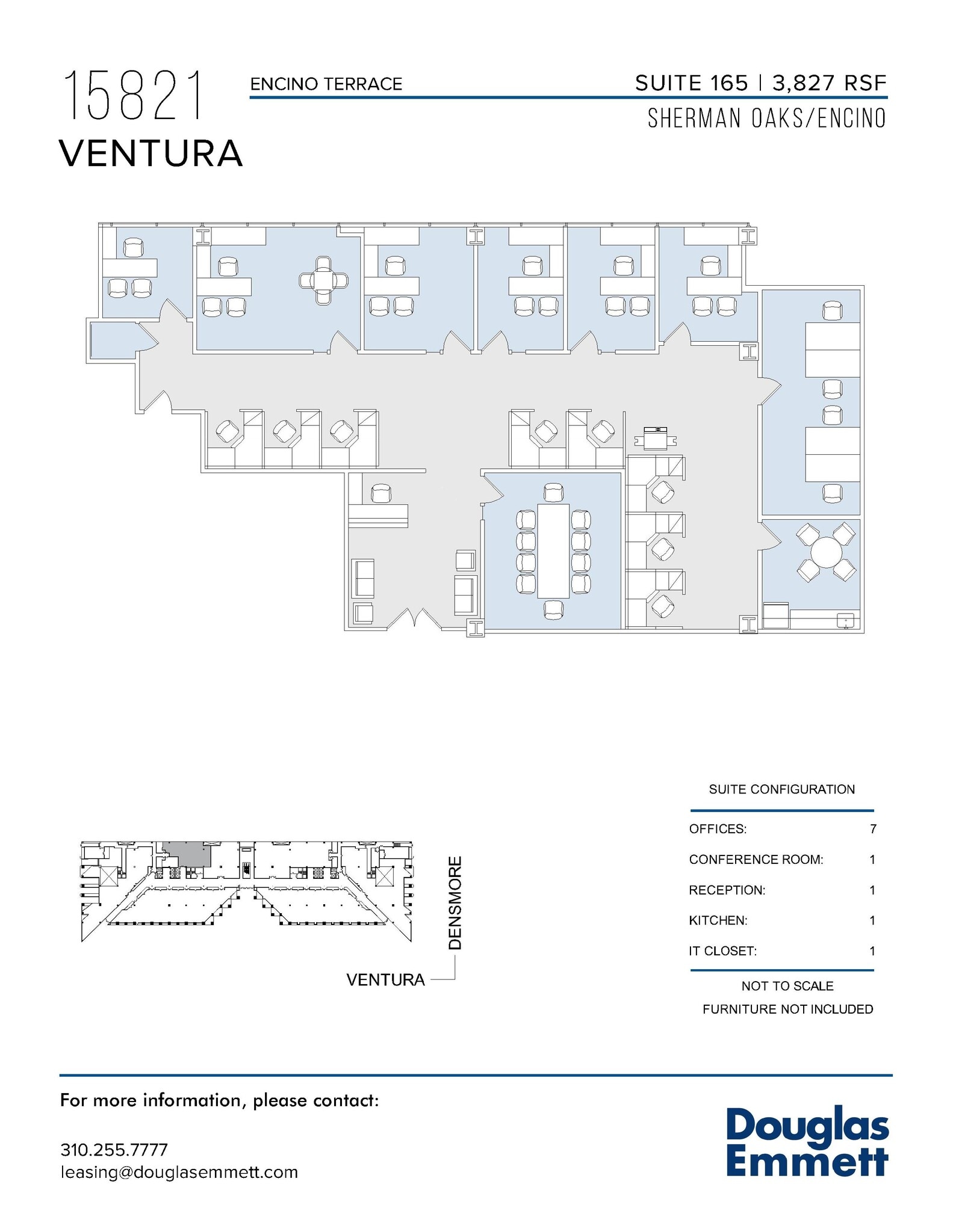 15821 Ventura Blvd, Encino, CA to rent Floor Plan- Image 1 of 1