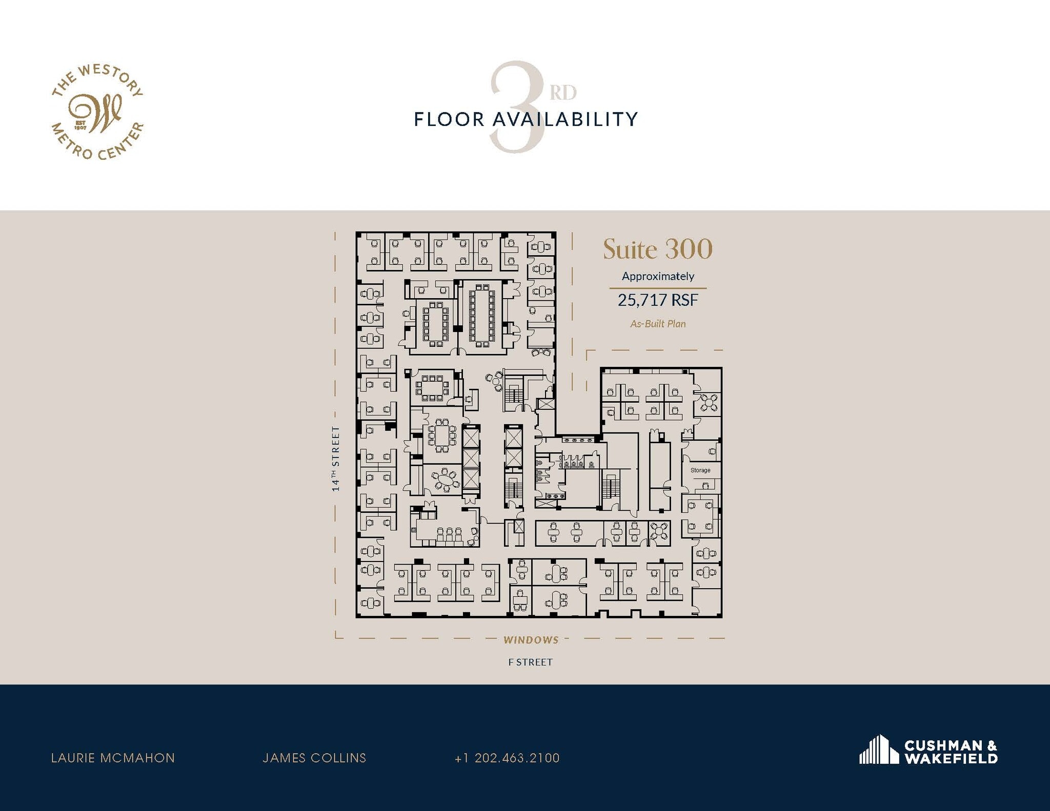 607 14th St NW, Washington, DC to rent Floor Plan- Image 1 of 1